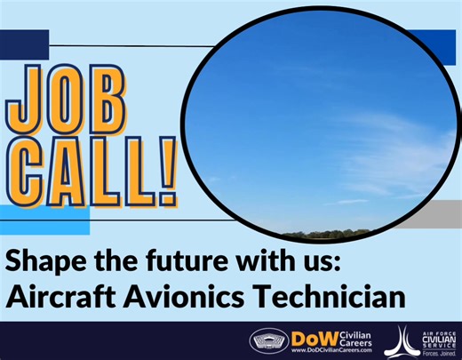 DoW Civilian Careers We connect skilled people to meaningful careers across the Department of War Civilian Workforce. The Air Force Civilian Service (AFCS) is urgently hiring an Aircraft Avionics Technician (WG-2604-11) to join the 12th Maintenance Group at Joint Base San Antonio–Randolph, Texas. This role is hands-on, mission-essential, and directly tied to the readiness of our T-6 and T-38 training fleets. Your expertise in inspecting, repairing, maintaining, testing, and calibrating avionics 