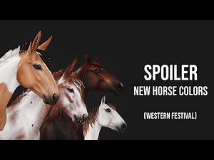 SPOILER - New Horse Colors (Western Festival) | SSO Secrets