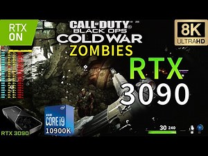 Call of Duty: Black Ops Cold War Zombies 8K | RTX ON | RTX 3090 | i9 10900K | Ultra Settings | DLSS