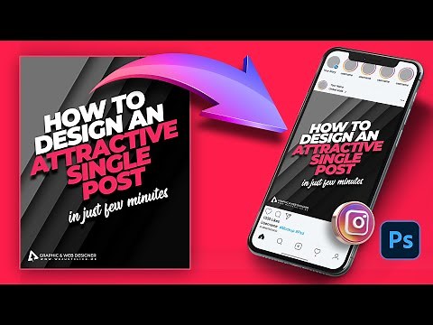 Instagram Post Design in Photoshop