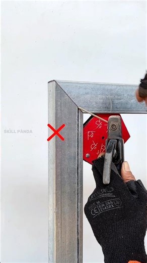 Easy steps to connect galvanized tubes without welding #welder #fabrication