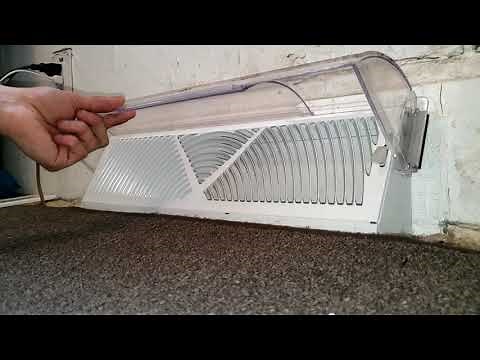 What Is An Air Deflector For Baseboard Vents Do