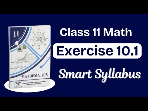 Class 11 Maths Chapter 10 Exercise 10.1 New Book | 1st year Math Exercise 10.1 Complete | PCTB