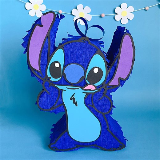 Cute Blue Alien Piñata, Handmade Birthday Party Decoration, Custom Kids Party Decor - Etsy