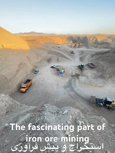 The fascinating part of iron ore mining