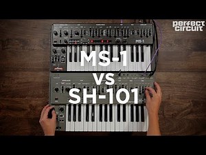 Behringer MS1 vs Roland SH101 Monosynths Compared