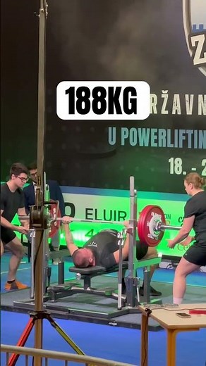 New National Bench Press Record