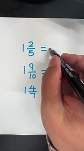 Mixed numbers to improper fractions | fraction Tricks #mixednumbers #improperfraction #fraction #reels | Math Tricks