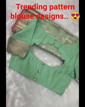 Trending pattern blouse designs.. 😍 #Short