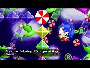 Sonic The Hedgehog (1991) Special Stage Remix