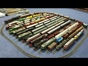 My collection of Trix model trains