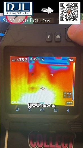How do I use my new FLIR T865 Thermal Camera & set the distance and emissivity. #thermalimaging