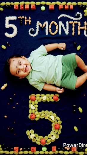 latest monthly 6 baby photoshoots themes..