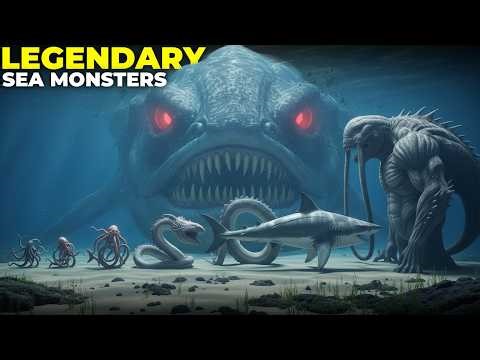 Legendary Sea Creatures Size Comparison | Mutant Cthulhu vs Bloop vs El Gran Maja