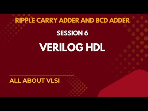BCD and Ripple Carry Adder (RCA) Using GLM in Verilog | Digital Design Explained