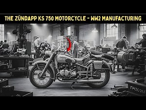 Inside The Zündapp KS 750 Motorcycle WWII Manufacturing: How Germany Were REALLY Built For War