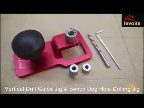 BENCH DOG DRILLING JIG - Lower Cost Option