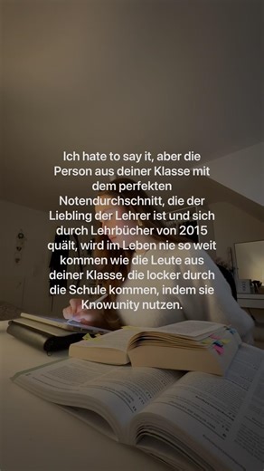 I hate to say it, aber Noten sind nicht alles! 📚#study #lernen #lerntipps #abi #schule