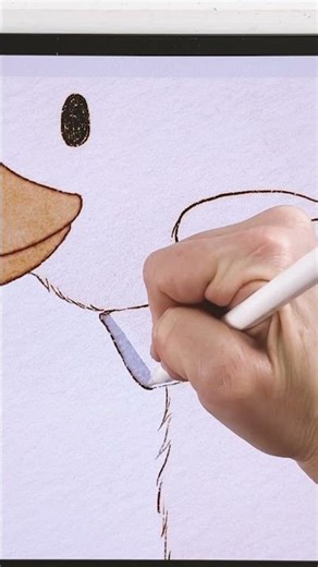Draw This Tiny Duck 🐥 | Easy Procreate Drawing #procreate#cutedrawing#easterart#drawingtutorial
