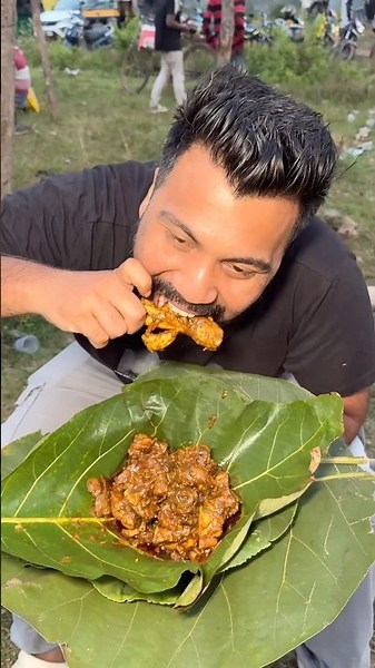 Adivasi Style Dehati Chulhe Wala Desi Chicken Recipe😍🔥 #shorts #dehati #jharkhand