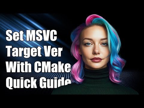 How to set MSVC Target Platform Version with CMake?
