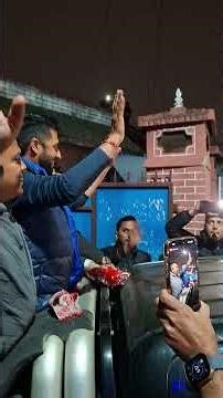 Rabi Lamichhane, Chair of RSP, leaving Rupandehi District Court