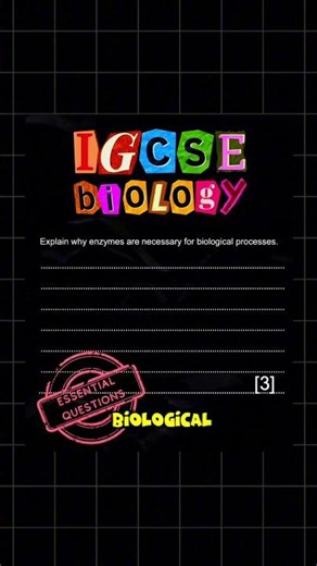 🔴Part 3️⃣ Predicted IGCSE Biology Questions for 2026 Exams 💯