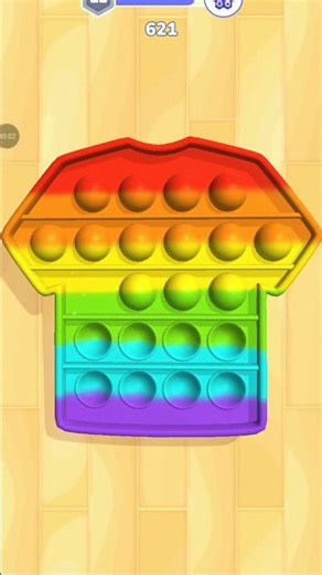 Satisfying Rainbow Pop It! 🌈✨ #Shorts #Satisfying0