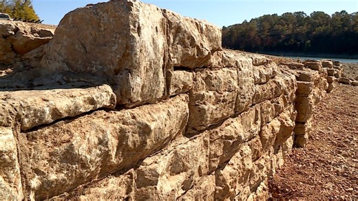Gallery: Monte Ne ruins visible amid drought, low water levels in Northwest Arkansas