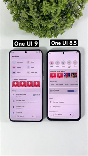 One UI 9 or One UI 8.5 My Files ? #samsung #oneui9 #oneui8