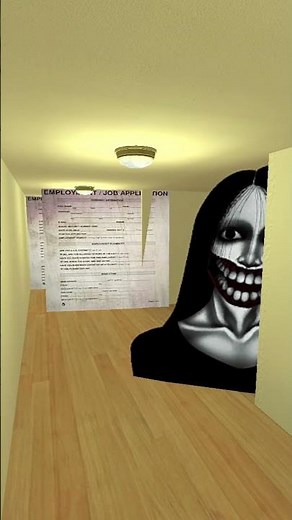 Scary Job Application chase Kuchisake Onna - Liminal Hotel Gmod Nextbot
