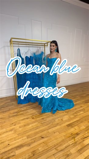 Ocean 🌊 blue dresses! Which style is your favorite? Available @gautierdresses! Visit the LARGEST dress store in TEXAS! 📍 Location 10515 IH-10 San Antonio,TX B 💻 Buy online www.gautierdresses.com ⌛️Hours Monday 12:00-7:00pm Tuesday closed Wednesday 12:00-7:00pm Thursday 12:00-7:00pm Friday 12:00-7:00pm Saturday 11:00-7pm Sunday 12pm-5:00pm #eveningdress #formalwear | Gautier - Formal Dresses