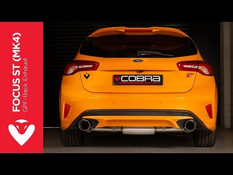Ford Focus ST (Mk4) Exhaust Sound - Cobra Sport GPF-Back Performance Exhaust