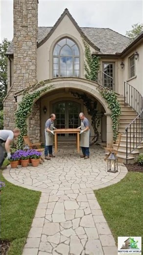 “Abandoned Cottage Restoration | Satisfying ASMR Transformation” #shortsviral #restoration #reels