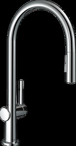 hansgrohe Kitchen mixers: Talis M54, Single lever kitchen mixer 210, pull-out spray, 2jet, Item No. 72800003
