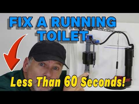 Tired of a Running Toilet? DIY Repair in 60 Seconds GUARANTEED!