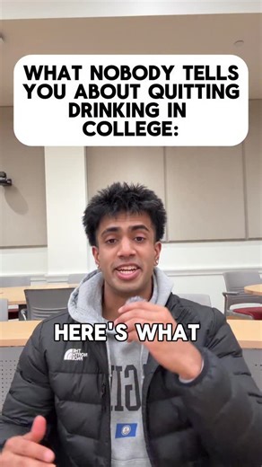 bobby on Instagram: "The hardest part about quitting drinking in college wasn’t the parties. It was standing there sober, watching everyone vibe, and feeling like I forgot how to exist as a human being. Alcohol shuts off your prefrontal cortex—the fear part of your brain. That’s why drunk you has zero hesitation. Sober you? All the fear floods back. So I had to rewire myself. Teach my brain to not give a f*ck without needing liquid courage. Took me 3 months of feeling awkward as hell. But now? I