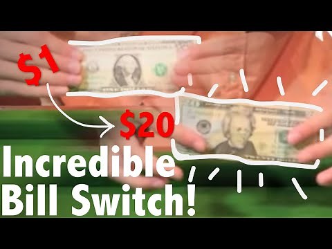 (Advanced) Bill Switch $1 - $20 - Money Magic - Magic Tricks REVEALED