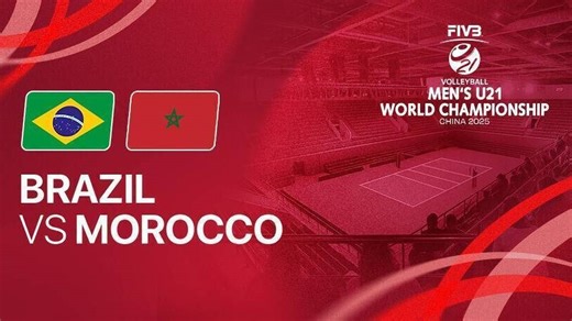 Brazil vs Morocco - Full Match | FIVB Men's U21 World Championship 2025
