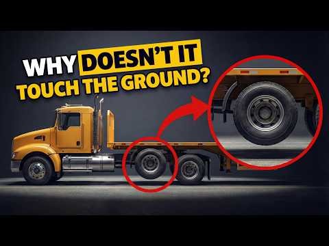 Why Do Some Truck Tires Do Not Touch the Ground?