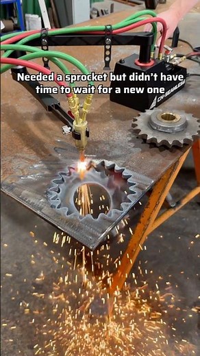 Took us two minutes to measure out the part and recreate it. That's about as seamless as it gets.