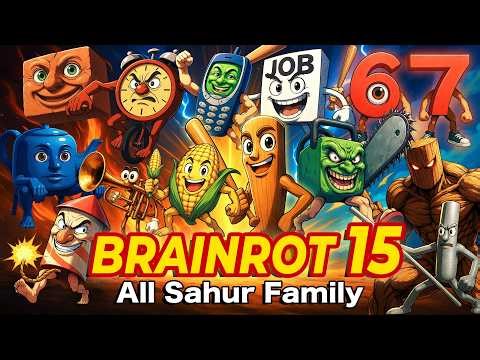 Smirkzy - Brainrot Anime Opening Song Pt. 15 (Official Music Video) feat. SAHUR FAMILY