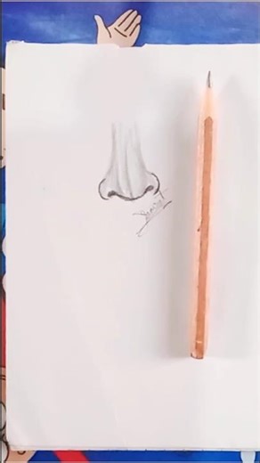 how to draw nose 😄