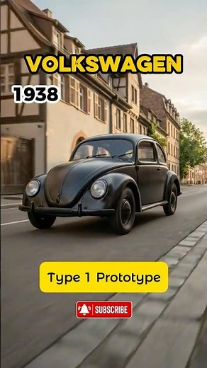 Volkswagen Evolution (1938–1980) 🚗 | From Beetle to Golf GTI #carevolution #carshorts #evolution