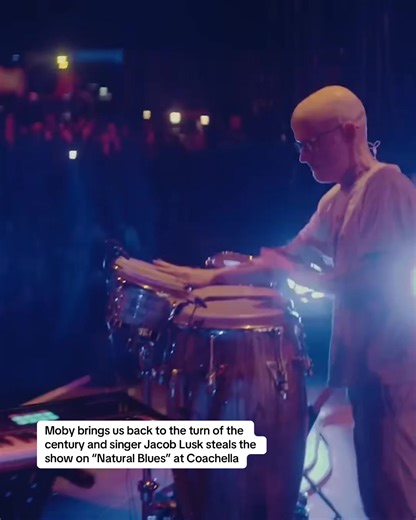 Just an absolutely staggering performance 🤯 (📹 via @coachella) #moby #1999 #2000 #coachella #singer