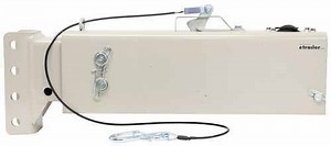 Demco Hydraulic Brake Actuator - Drum - Primed - 8" Adjustable Channel Down - 20,000 lbs Demco Brake