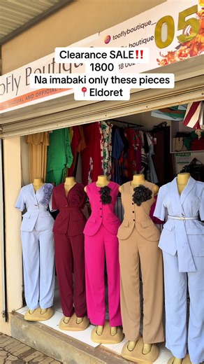 Eldoret Boutique Boys Clearance Sale