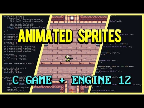 Animated Sprites | C Game + Engine From Scratch 12