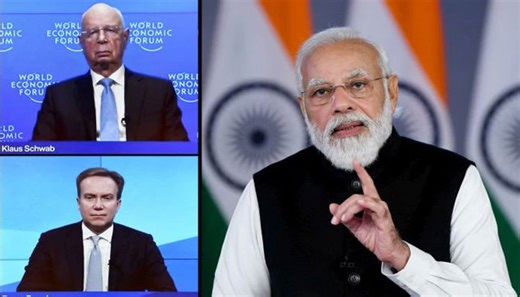 Teleprompter or technical glitch? Here is what happened during PM Modi's address at WEF