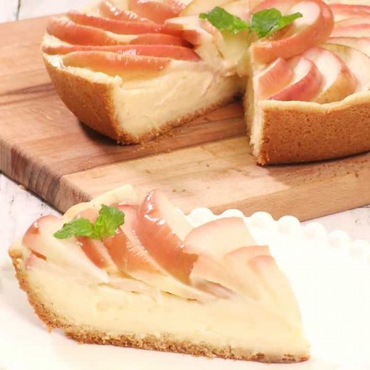 フライパンで作る！ りんごのタルトのレシピ動画・作り方 | デリッシュキッチン